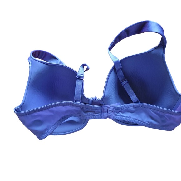 Sweet Nothings by Lilyette Purple Full Coverage Underwire Bra Size 38D - Picture 3 of 6